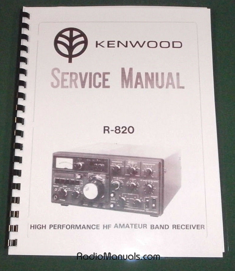 Kenwood R-820 Service Manual